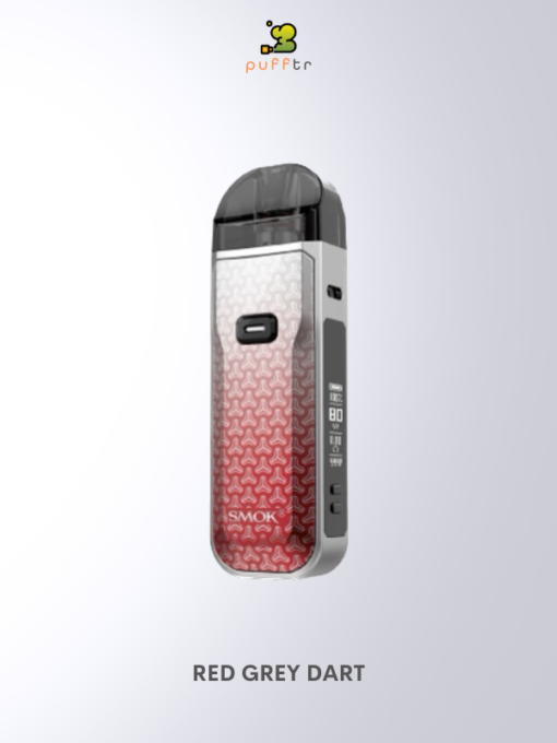 SMOK-NORD-5-POD-MOD-RED-GREY-DART