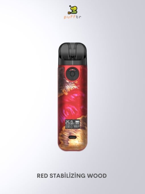 Smok-Novo-4-Kit-Red-Stabilizing-Wood