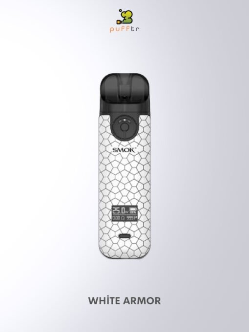 Smok-Novo-4-Kit-White-Armor