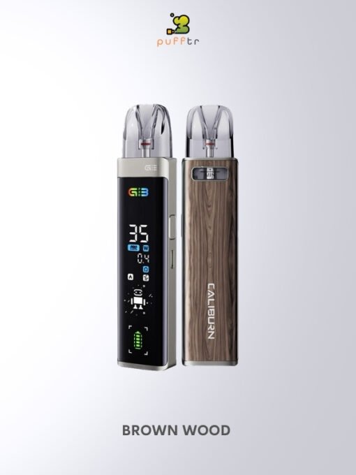 Uwell-Caliburn-G3-Pro-Brown-Wood