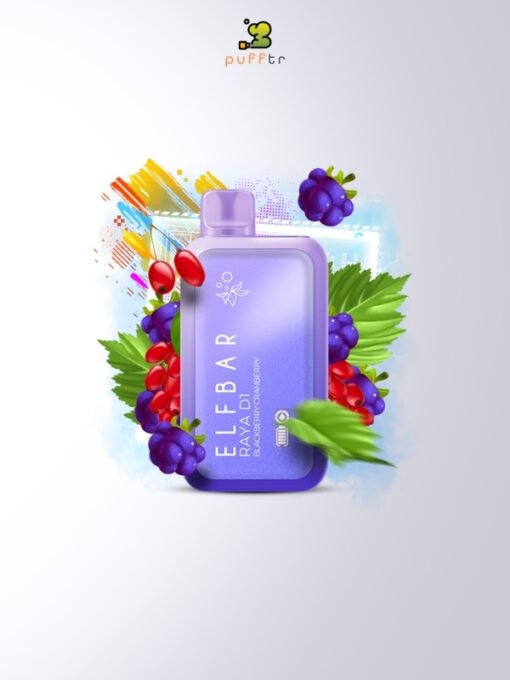 Elf-Bar-Raya-D1-13000-Puff-Blackberry-Cranberry