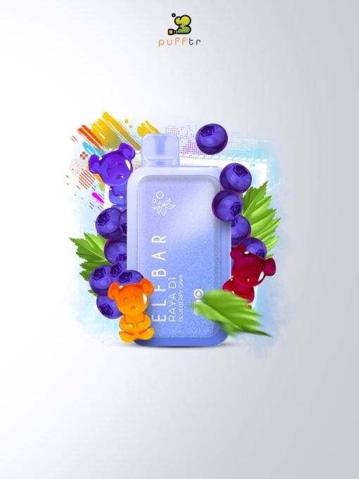Elf-Bar-Raya-D1-13000-Puff-Blueberry-Gami